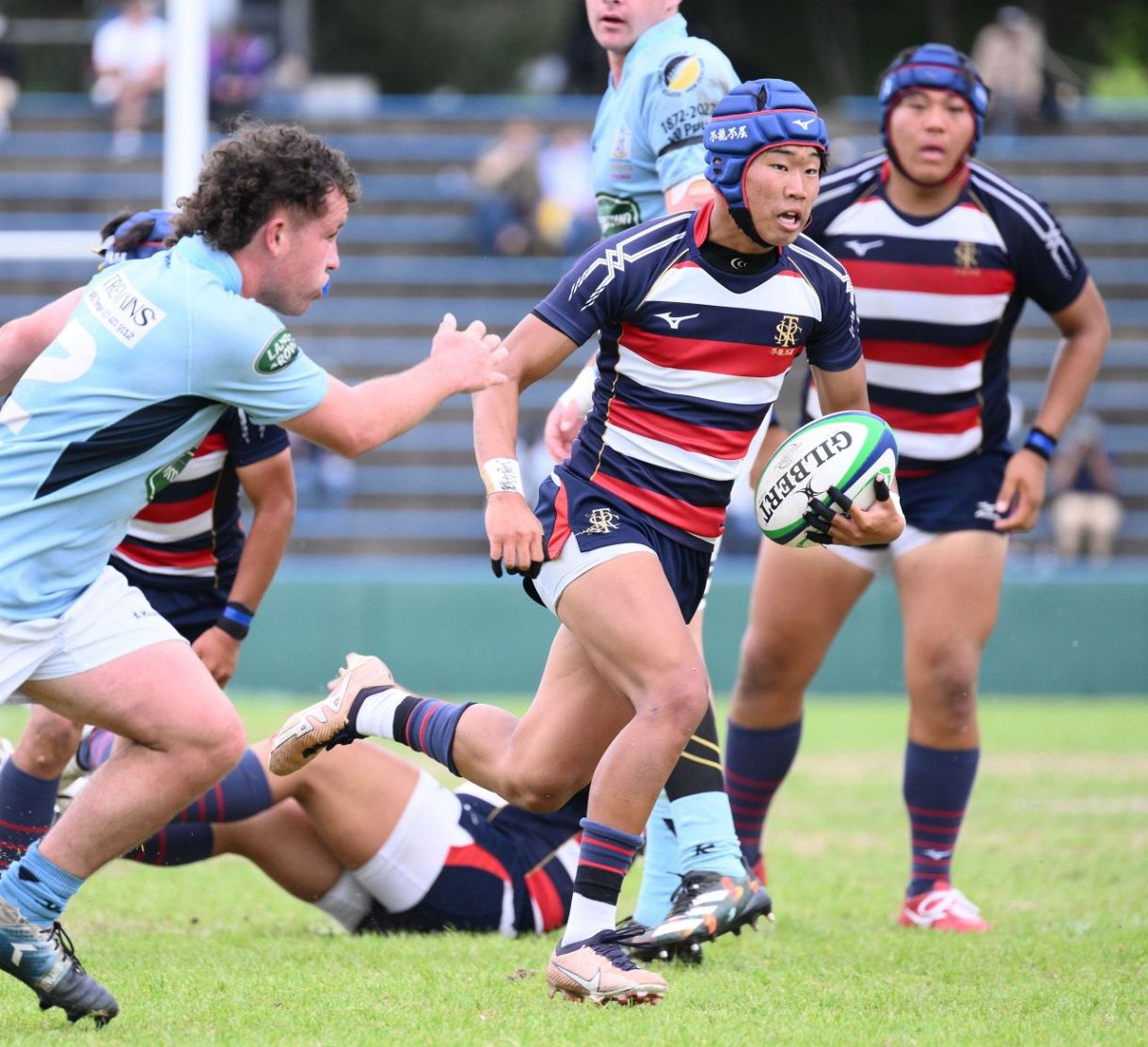 佐賀工業ラグビーウェア 佐賀工業高校 ラグビー部 練習試合用ジャージ 邪魔くさい - ウェア