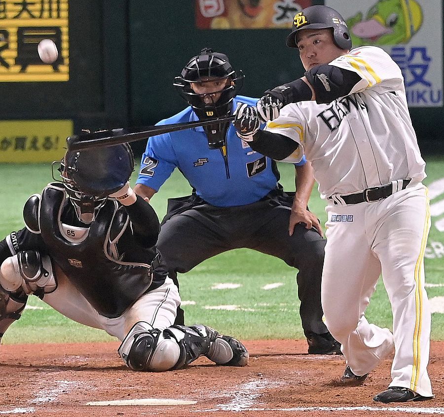 ソフトバンク山川穂高が衝撃の18号グランドスラム 勝ち越しチャンスで