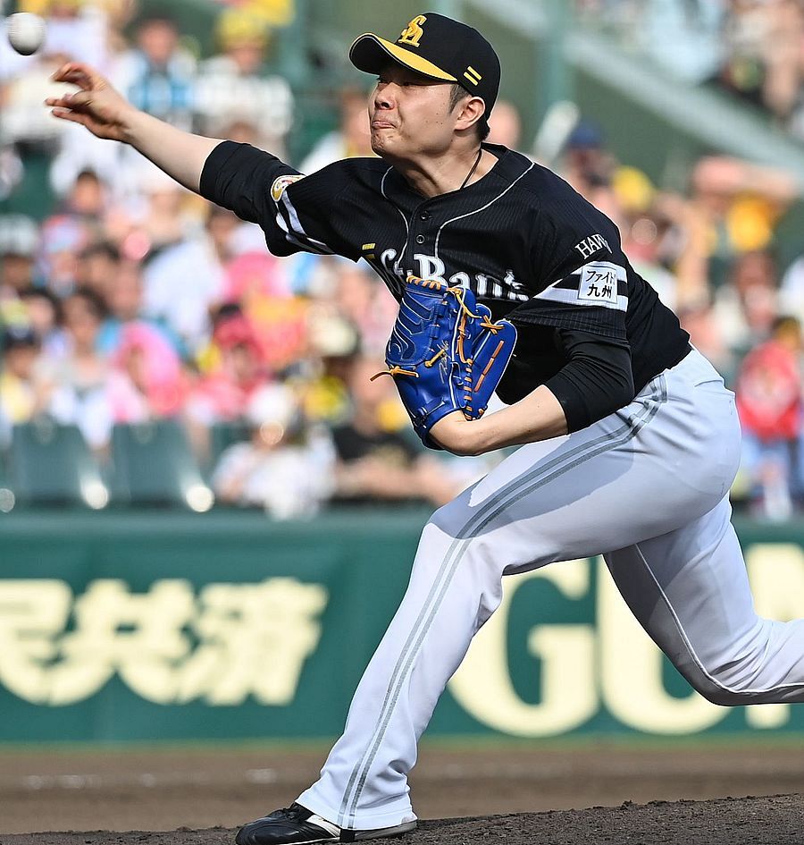 松本裕樹、無死一、三塁の大ピンチも無失点 阪神のセーフティスクイズ