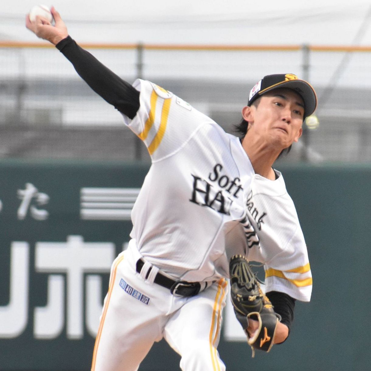 ソフトバンクホークス　先発投手　大津亮介 福岡ソフトバンクホークス 大津 亮介 選手情報 プロ野球