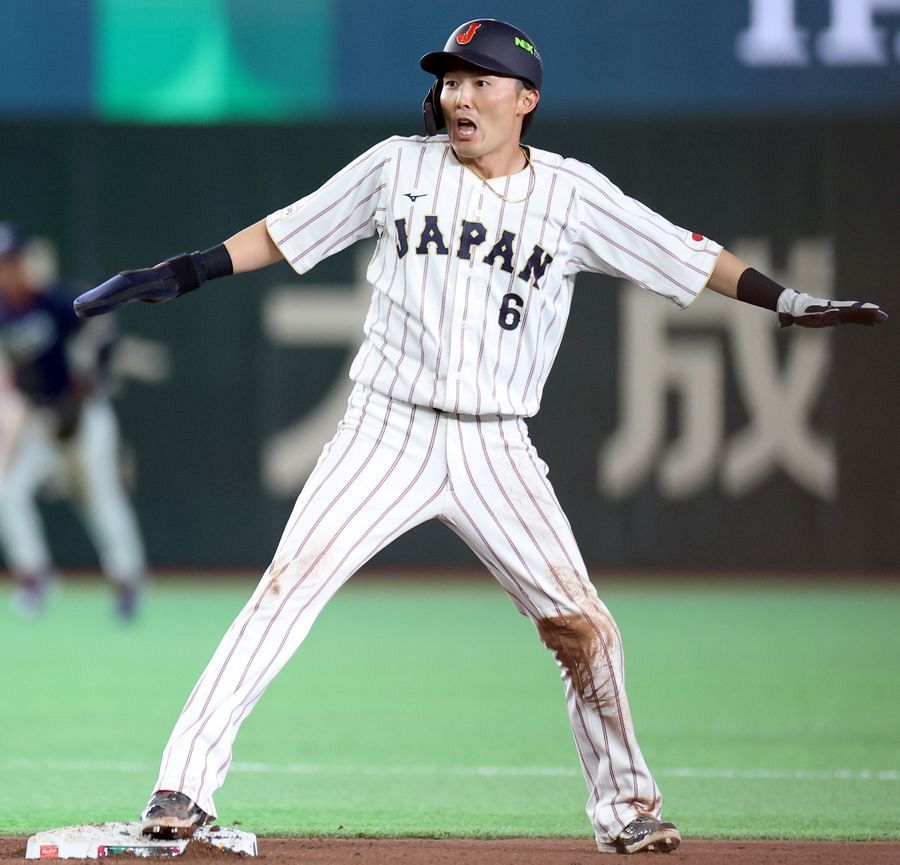 侍ジャパン・源田壮亮、連夜の〝チャレンジ〟アピールも実らず悔しがる