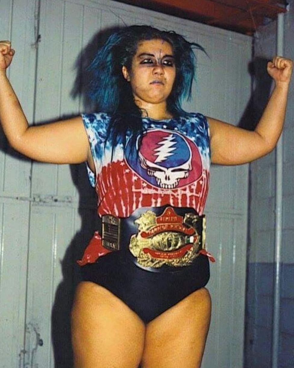 ブル中野◇BBM1996 全日本女子プロレス 女帝 ダンプ松本 極悪