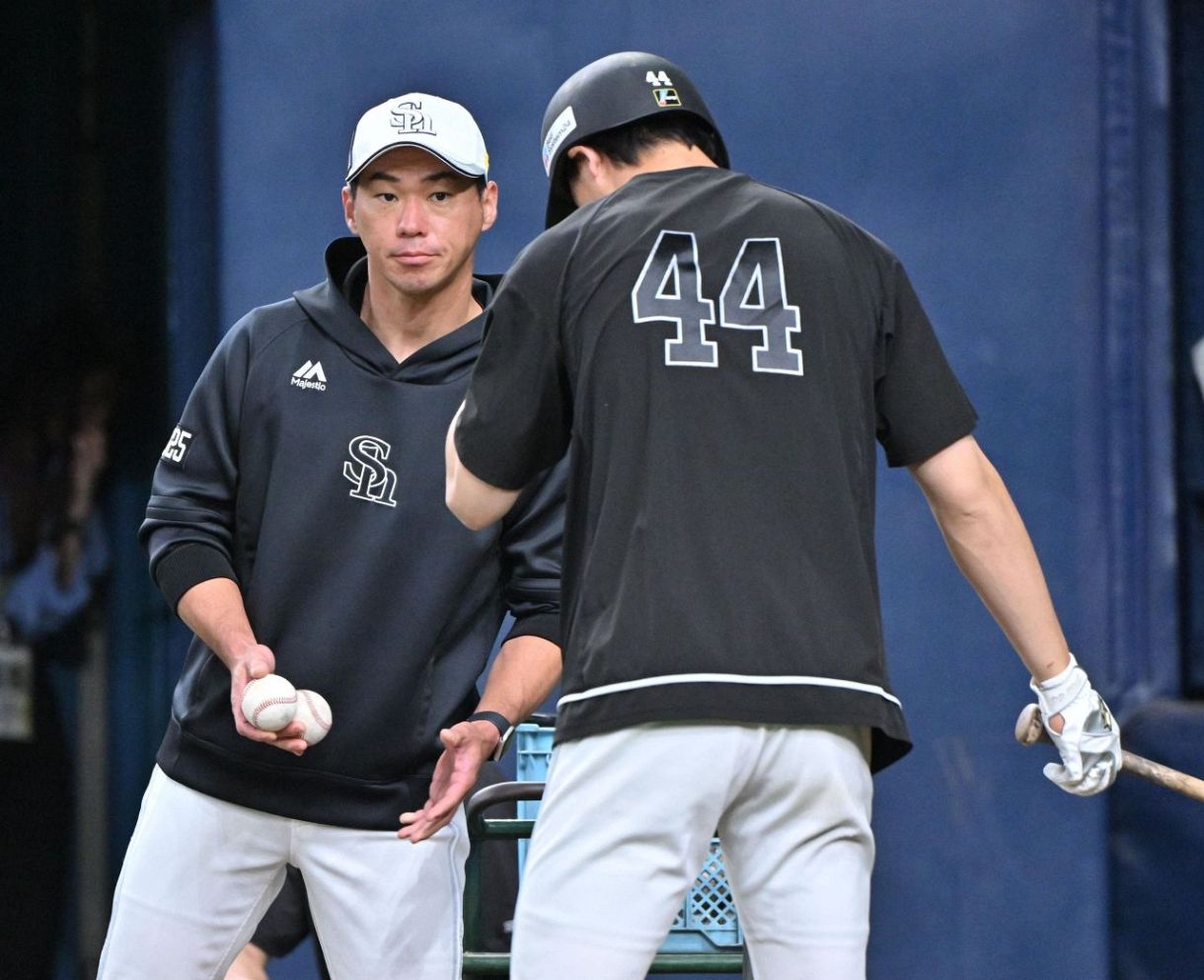 長谷川勇也　ユニフォーム　2枚セット 南海ホークスユニフォームLサイズ長谷川勇也#24 - メルカリ