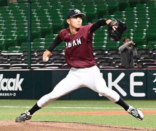 7球団スカウトの前で3安打3盗塁 九産大のスピードスター浦田俊輔が開幕
