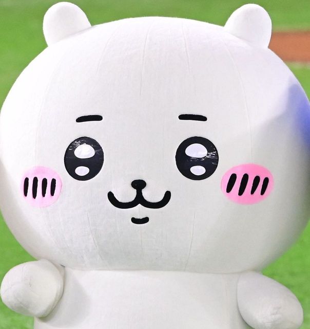 ちいかわ飲茶 香港限定 ハチワレぬいぐるみキーホルダー - メルカリ