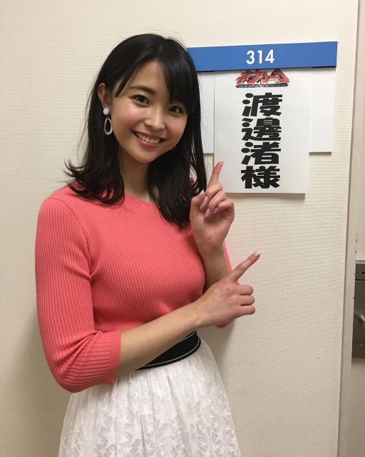 渡邊渚　アクリルクリップ　フジテレビアナウンサー Amazon.co.jp: 渡邊渚 ミニプレート フジテレビアナウンサー