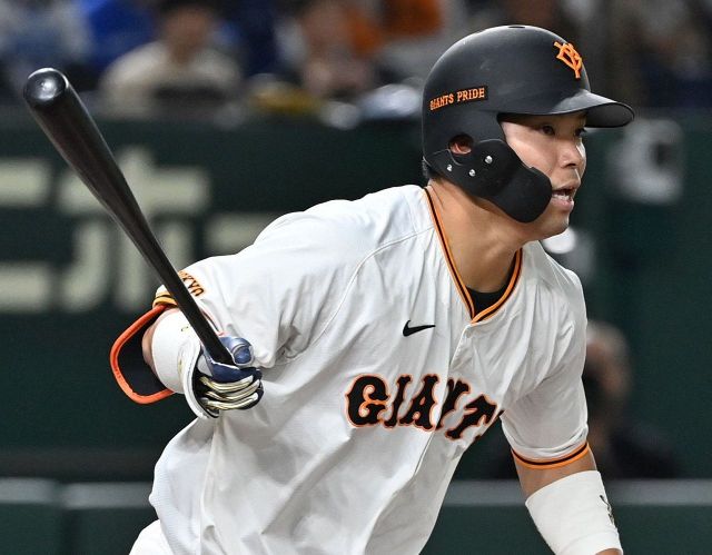 阿部慎之助選手名入りバッティンググローブ 引っ付く