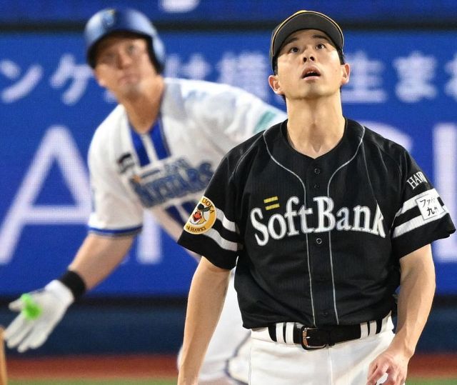 昨年右ほお骨折 ソフトバンク谷川原健太が新マスク着用「今年1年は