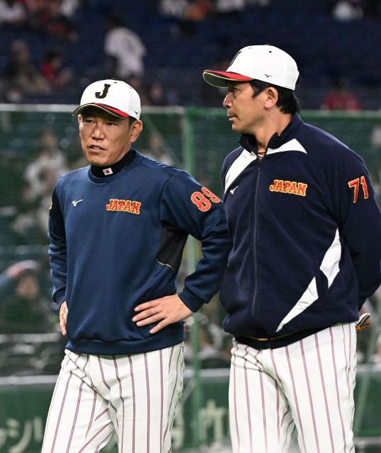 高橋由伸臨時コーチの教え胸に…163㌢二塁手に侍・井端弘和監督が熱視線