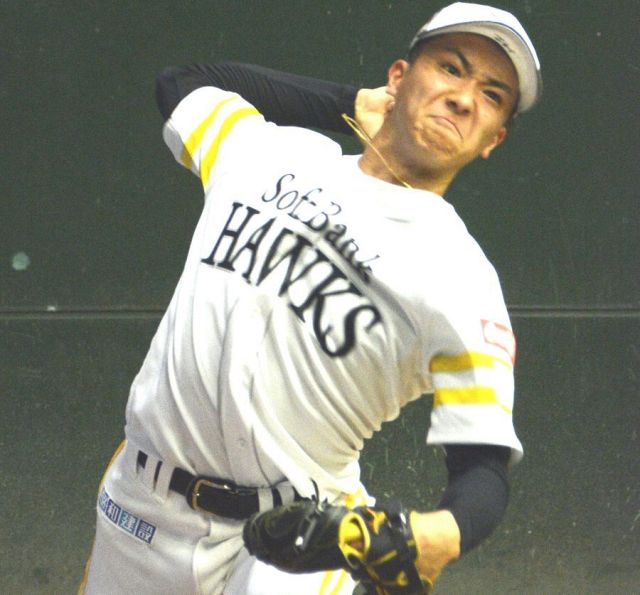 ソフトバンク田浦文丸、宮崎初ブルペンで43球「悔しい気持ちはあるけど