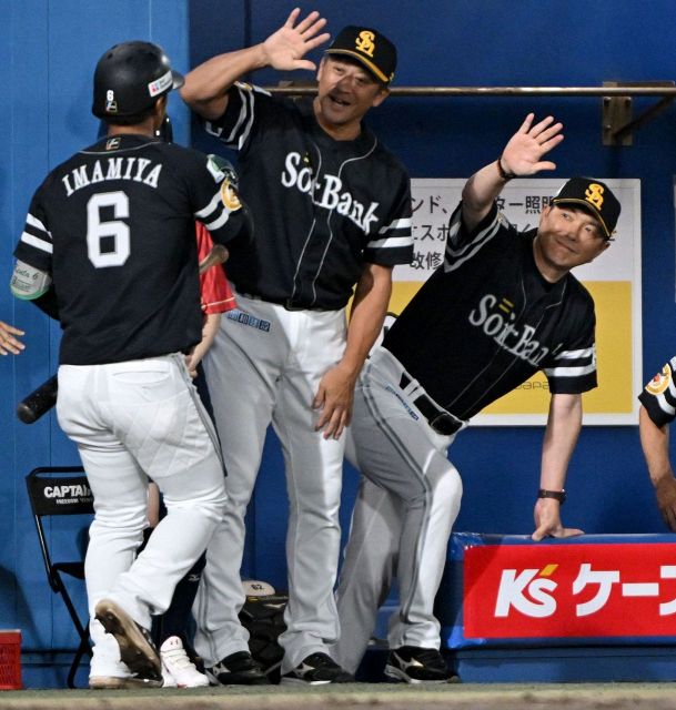 ソフトバンク、3試合ぶり復帰の周東佑京が右前打→柳田悠岐が