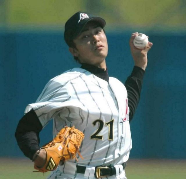 ホークス　和田投手アテネ五輪　選手仕様　ユニフォーム ホークス 和田投手アテネ五輪 選手仕様 ユニフォーム