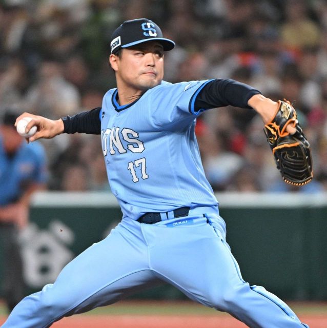 埼玉西武ライオンズ　若林楽人　ユニホームXL 今日のライオンズ #2023年6月5日 #若林楽人 選手 #渡部健人 選手