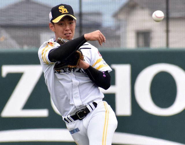 ソフトバンク 高橋礼 支給 アンダーシャツ