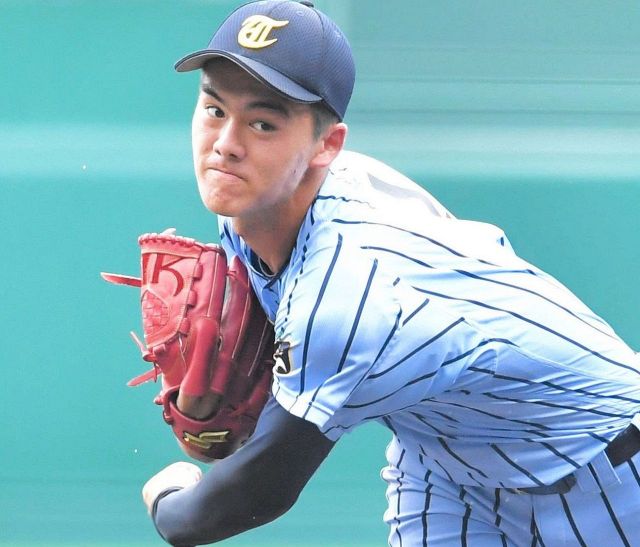 ドラフト候補の超大型左腕、東海大相模の藤田琉生が7回無失点13K
