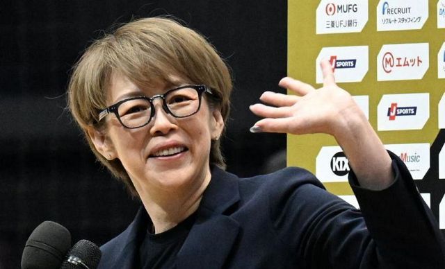 元バレー日本代表・岩坂名奈さんが久光の新アリーナ紹介：「おっ！」で