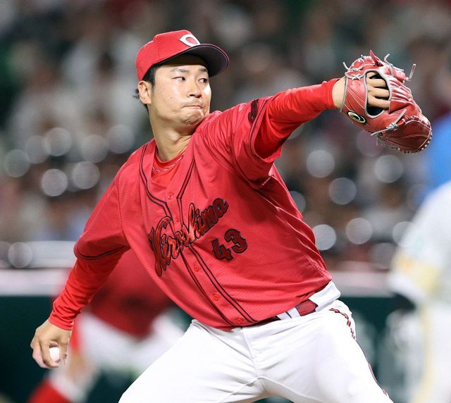 前田健太が「18」継承の広島右腕に沢村賞期待、自主トレ3