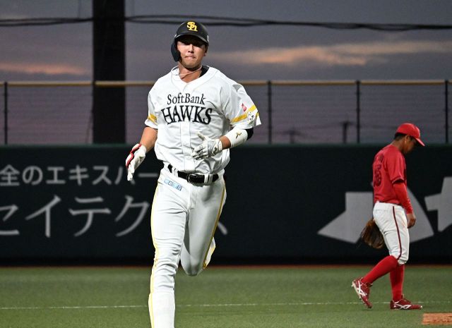 ソフトバンク秋広優人が今春1号3ラン 6年目の進化へ猛アピール【壮行