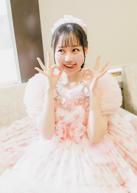 FRUITS ZIPPER月足天音ホワイトゆめカワ衣装で「あまりにもお人形さん