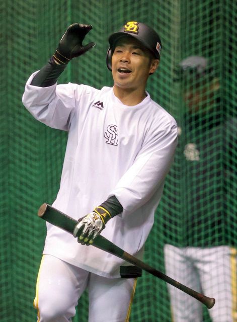 マリナーズ感満載の衝撃ツーショット！ イチロー？の隣には…ファン