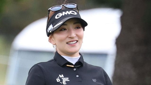 ✨新品 タグ付 ✨ PEARLY GATES カシミヤ　ニット　上田桃子着用 前回覇者の上田桃子が5バーディー、ノーボギーで首位発進