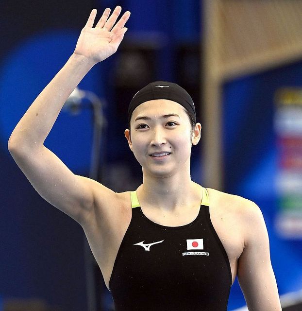 池江璃花子が「本命」50メートルバタフライを全体3位で準決勝