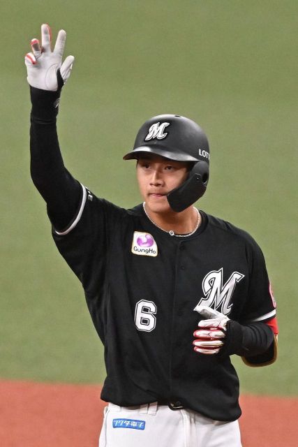 パ新人王のロッテ・西川史礁「24発以上を」　阪神・森下超えに意欲　2600万円増の4200万円で更改