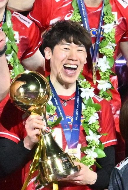 常に成長を求めて…」MVPの高橋藍、ロス五輪メダルに向けて掲げる2年間