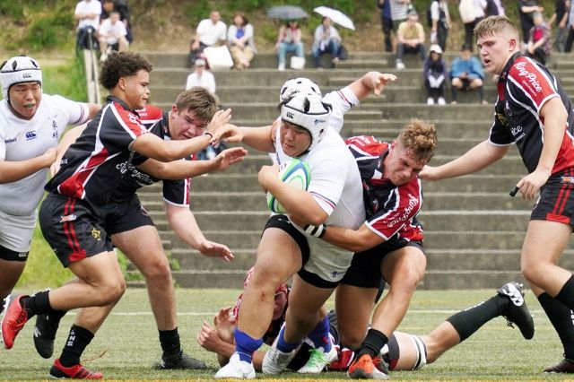 東福岡高がNZチームに惜敗、女子は福岡RFCが優勝【サニックス