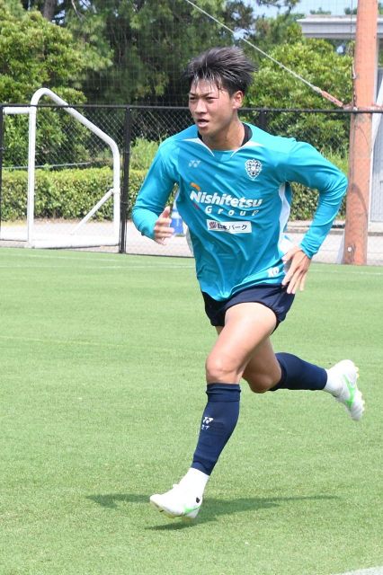 アビスパ福岡 20周年 選手着用 古賀誠史 新潟の昇格に待った！アビスパ古賀誠史が鮮やか劇的ミドル、先制