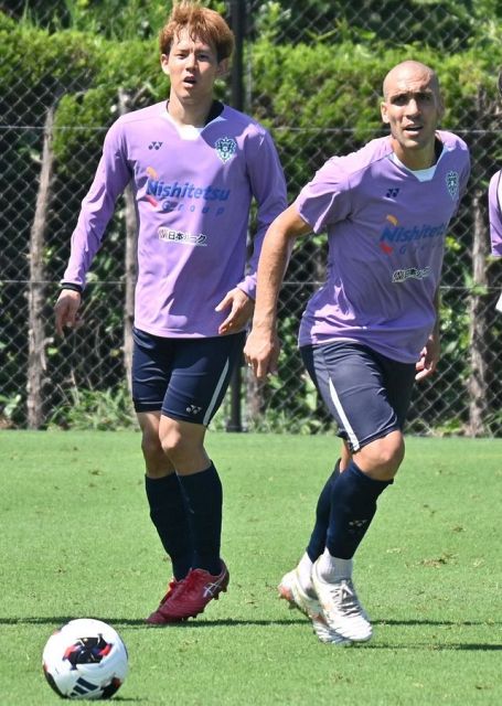J1福岡・金森健志が今季初ゴール 妻の両親初観戦で「自分、持ってるな