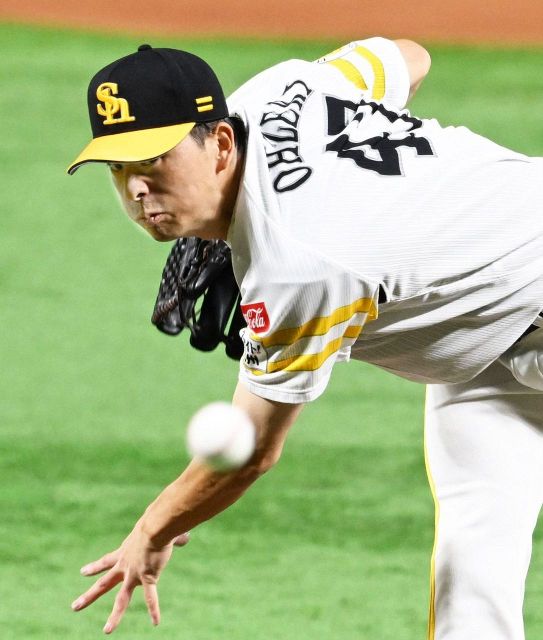 ソフトバンク東浜巨4回1失点 開幕ローテ入り猛アピール 最速148