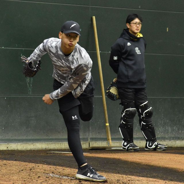 メッツ千賀滉大がシアトルへ出発！ 自身がプリントされたオールスター