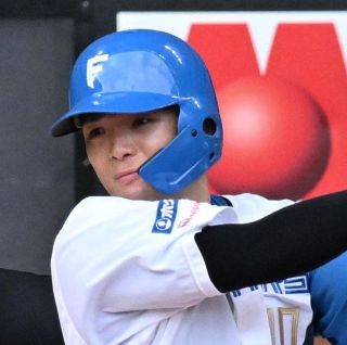 日本ハム 郡司 裕也 ヘルメット 頭がでかいんじゃ」日本ハム郡司裕也のデカさが伝わる驚愕の2